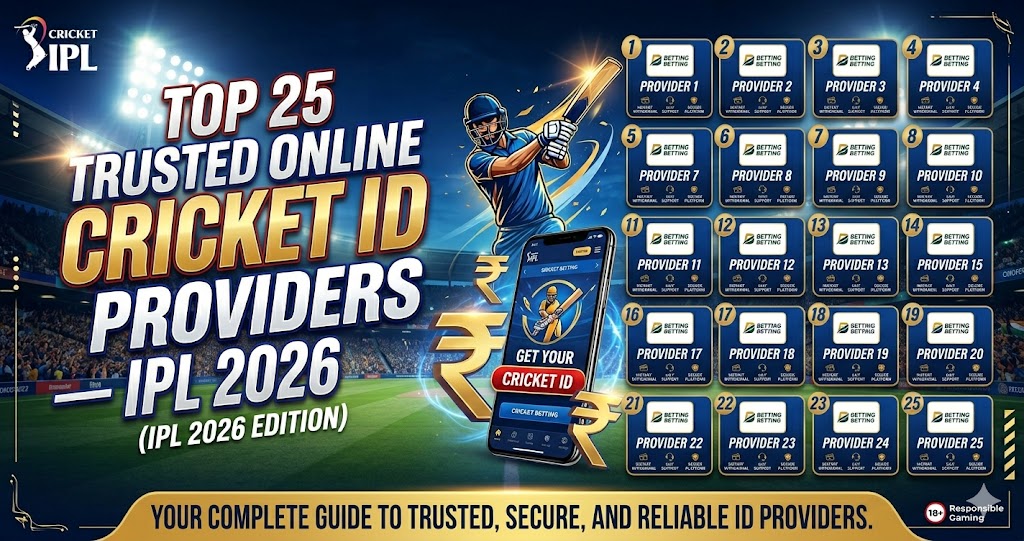 Top 25 Trusted Online Cricket Betting ID Providers in India — IPL 2026 Complete Guide